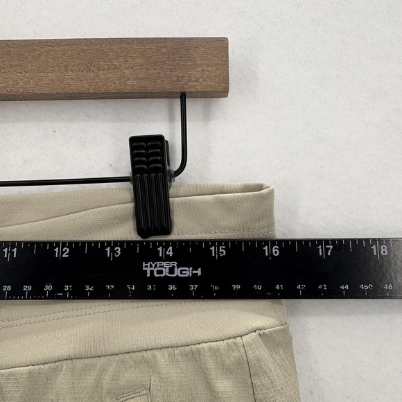 Athleta Trekkie North Jogger Pants Womens 10 Beige Hiking Travel Trail Gym Yoga - Picture 6 of 13